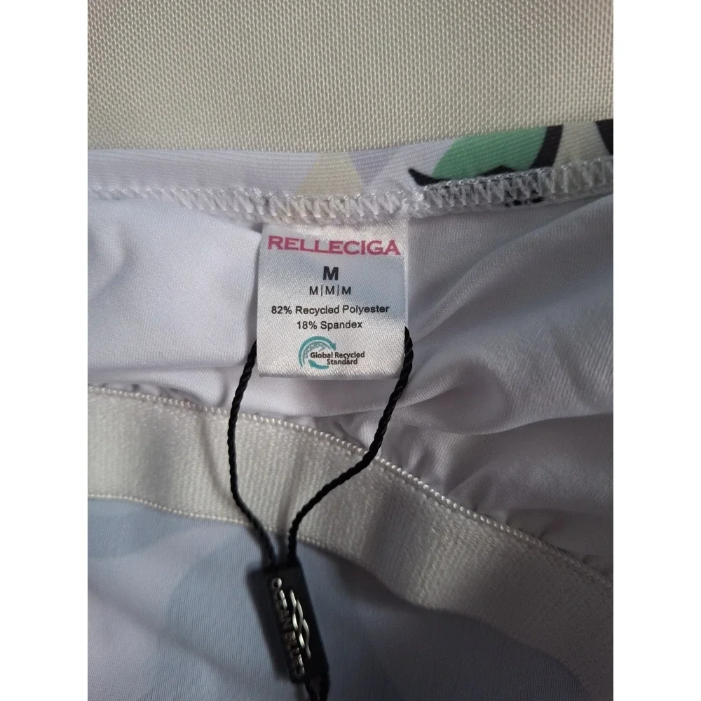 Ocean Blues Floral Tankini Swim Top‎ Women's Size M